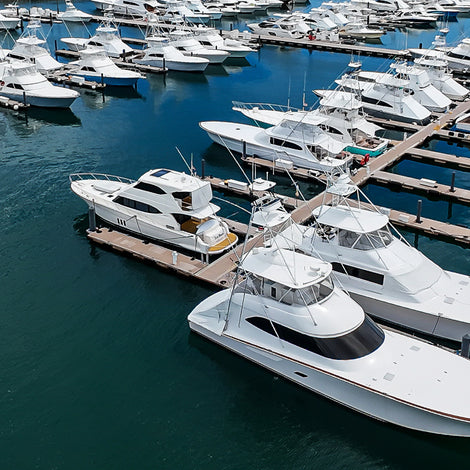 commercial marina dock yacht american muscle 