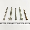 Square Drive Deck Screws