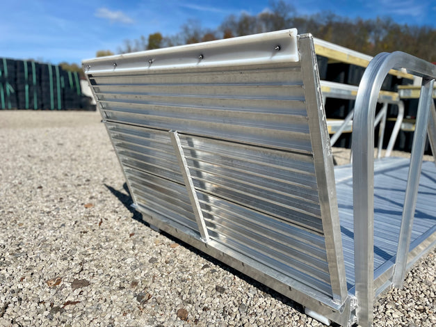 Gangway transition ramp 5 series built by American Muscle Docks
