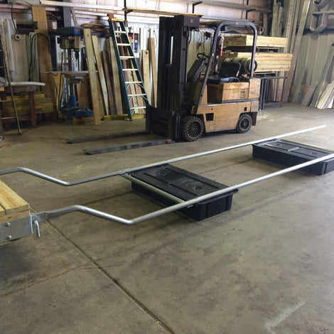 Dock Hardware Fabrication built by American Muscle Docks