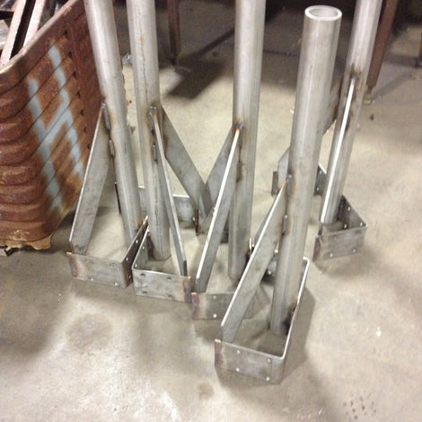 heavy duty hardware custom fabrication built by American Muscle Docks