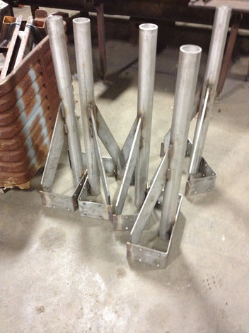 heavy duty hardware custom fabrication built by American Muscle Docks