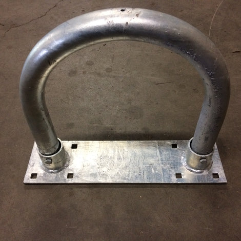 heavy duty hoop pile guide built by American Muscle Docks