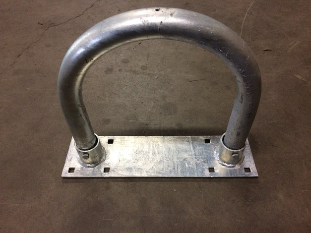 heavy duty hoop pile guide built by American Muscle Docks