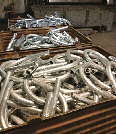 hoop pile heavy duty hardware galvanized built by American Muscle Docks
