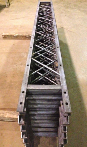 heavy duty framing custom fabrication built by American Muscle Docks