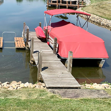 Kayak Launch Dock in Lake American Muscle Docks