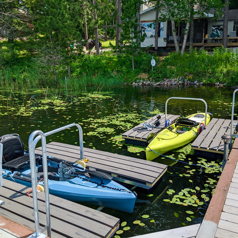 Kayak Launch Dock American Muscle Docks Lake