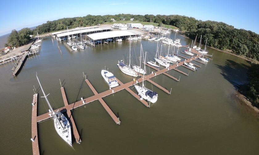 Commercial Marina Floating Docks Composite Decking