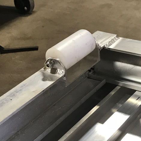 gangway roller on frame built by American Muscle Docks
