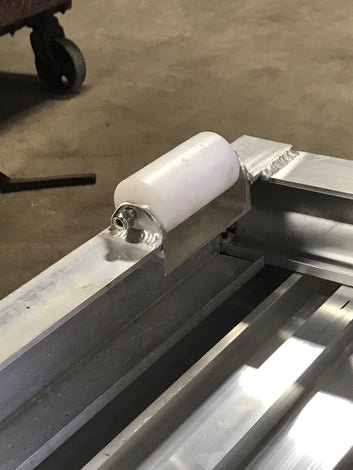 gangway roller on frame built by American Muscle Docks