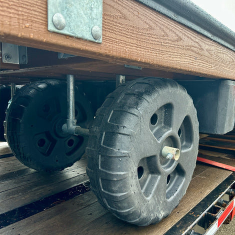 Composite removable floating boat dock  built by American Muscle Docks