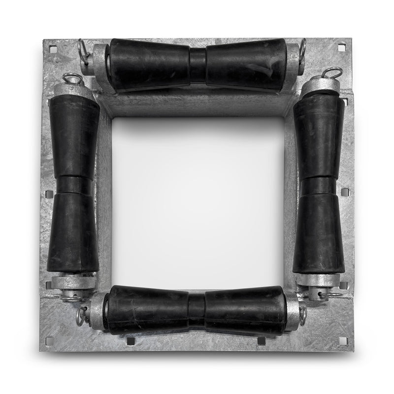 Square Pile Guides (Rubber)