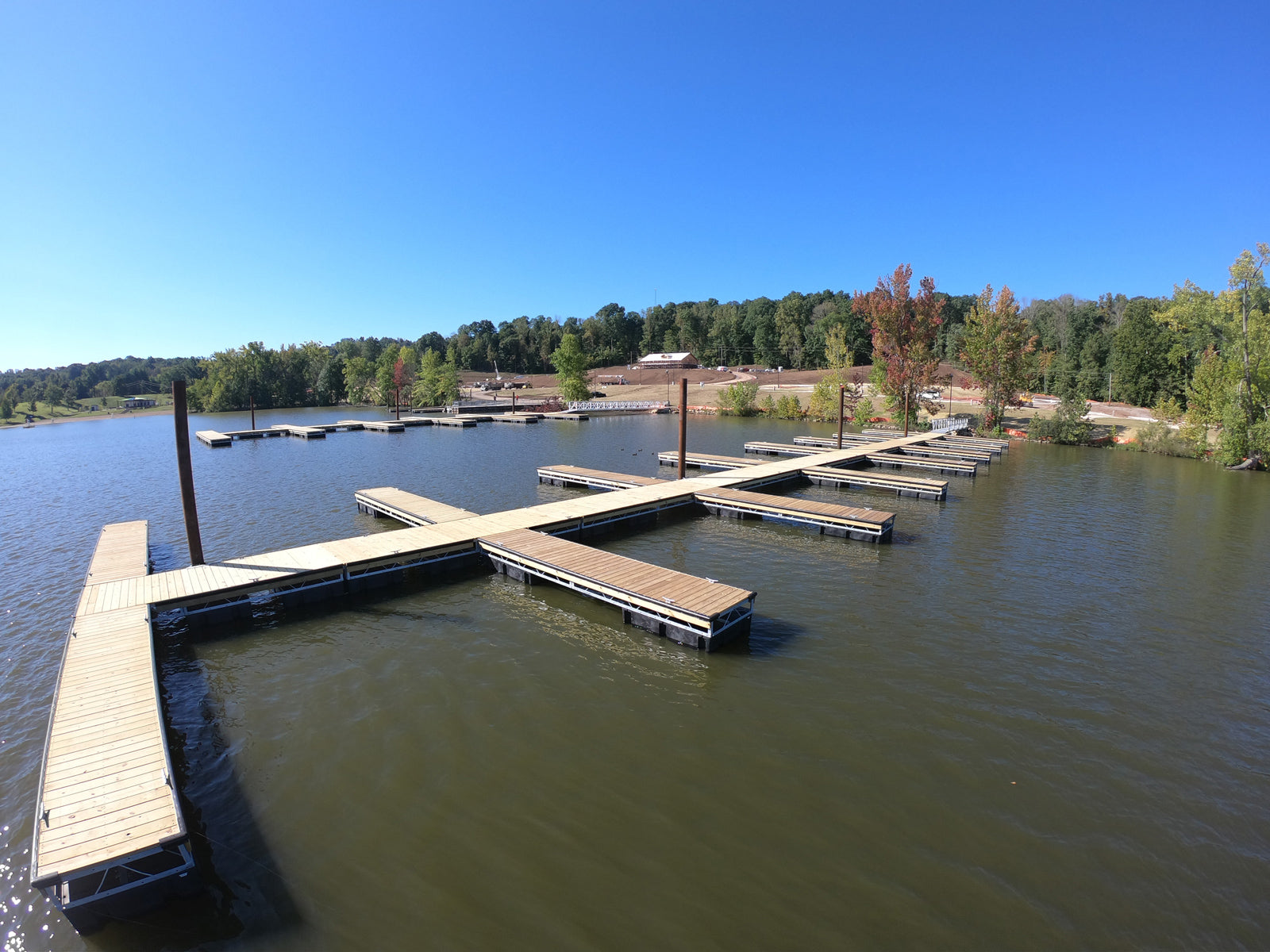 Steel Truss Floating Boat Docks