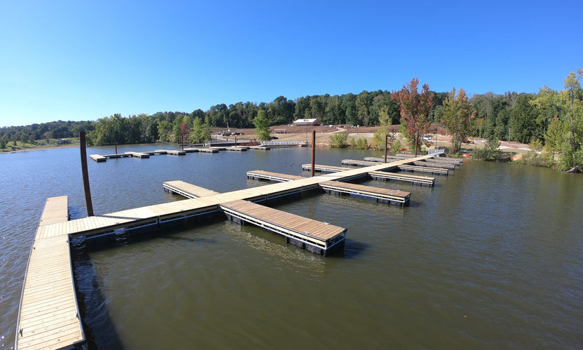 Custom Boat Docks & Floating Docks - American Muscle Docks & Fabrication