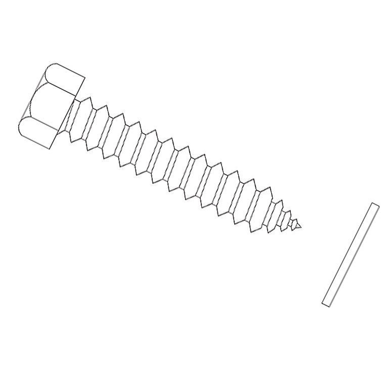 HDG Lag Bolt Set