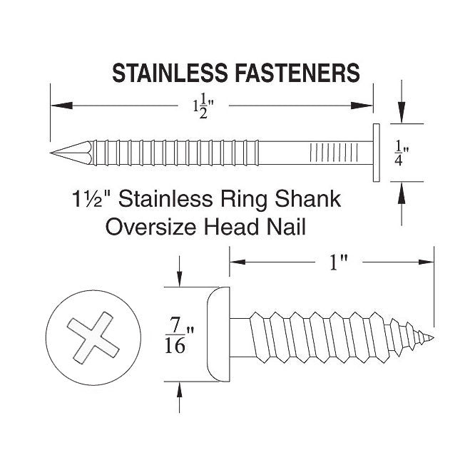 Ring Nail or Screw
