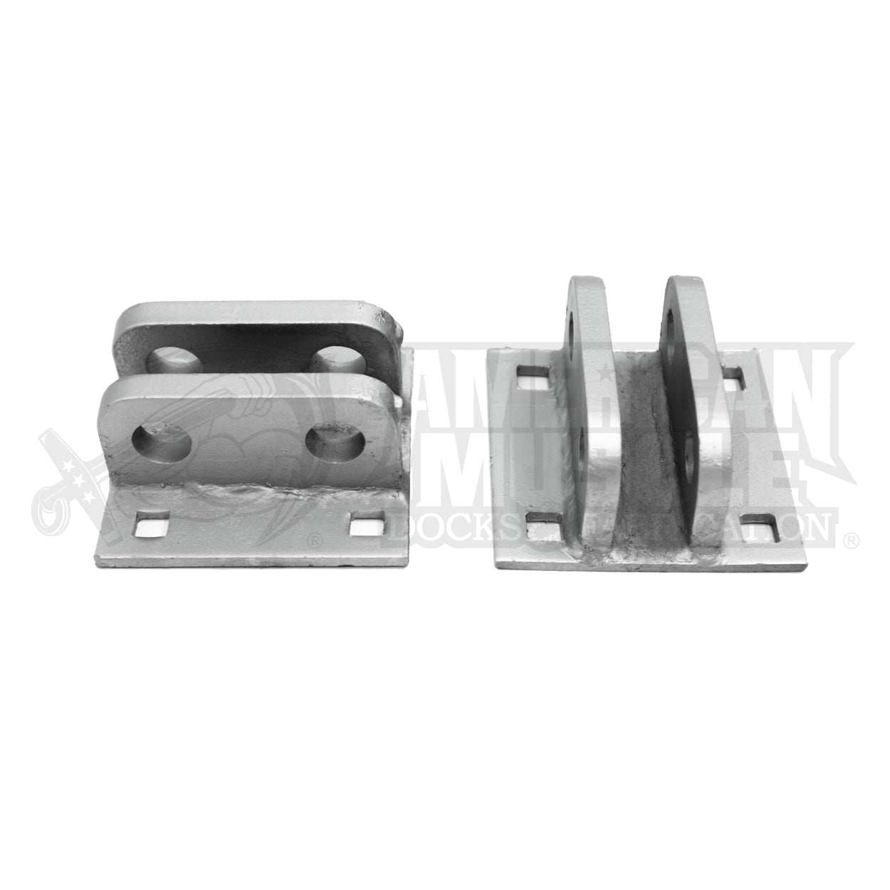 Non-Articulating Double Pin Bracket - Boat Dock Hardware