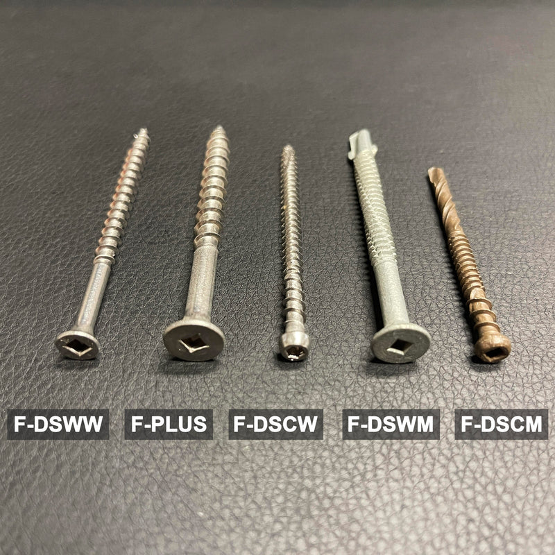 Square Drive Deck Screws