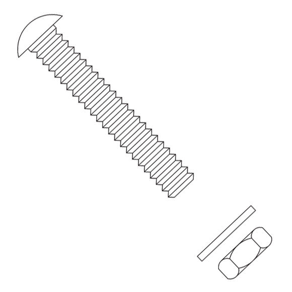 HDG Carriage Bolt Set