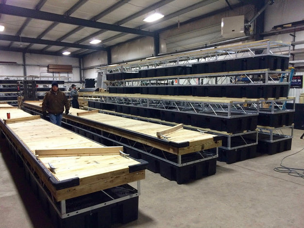 Steel Truss Dock - American Muscle Docks
